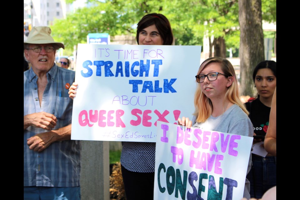 Ottawa Police Called In To Separate Opposing Crowds At Sex Ed Curriculum Rally Citynews Ottawa 9102