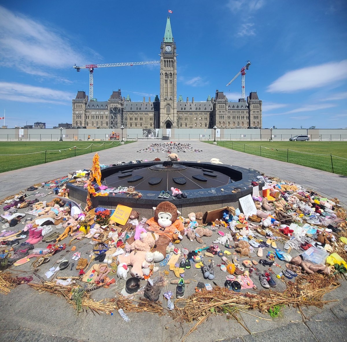 Arrest Made After Vandalism At Indigenous Memorial On Parliament Hill Citynews Ottawa