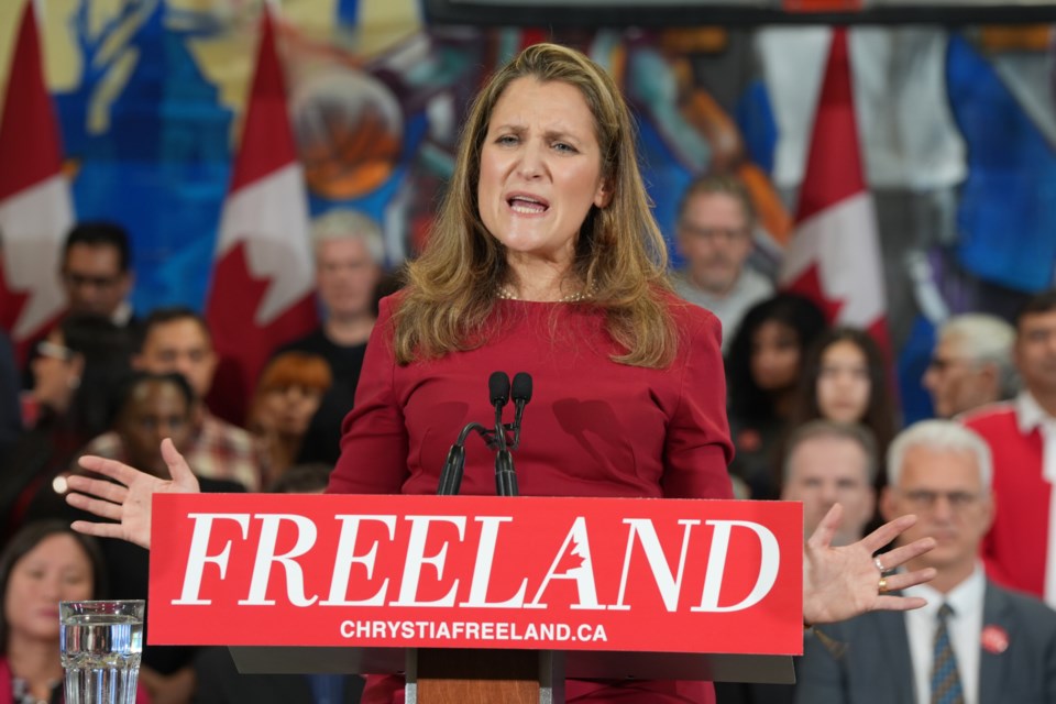 chrystia-freeland-campaign-launch