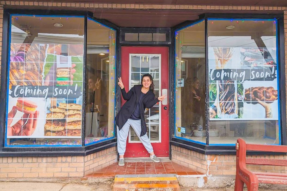 Owner Bar Kishon outside what will be the new home of The BakingBar. The business has made the move to Fonthill from Fort Erie and is located at 11 Hwy. 20 West in Fonthill.
