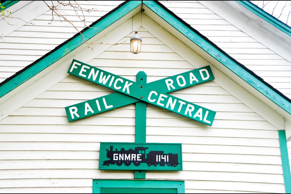 The Greater Niagara Model Railroad Engineers clubhouse in Fenwick.