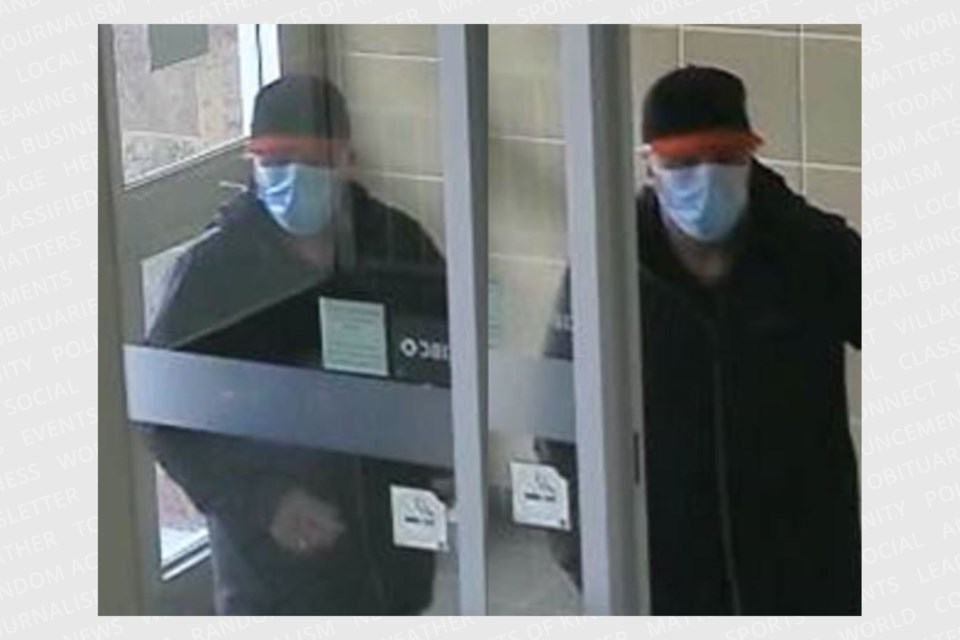 Police release photos of Welland bank robbery suspect - Thorold News