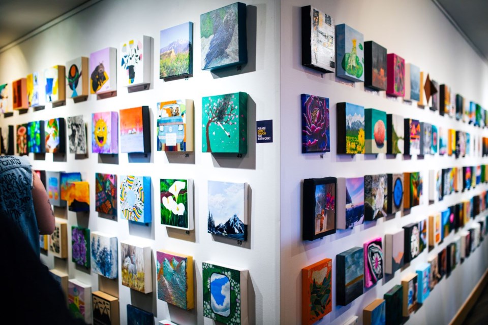 Arts Whistler's Anonymous Art Show is the organization's primary annual fundraiser.