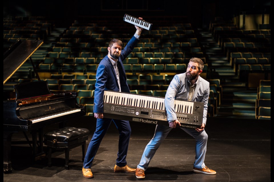 Piano Heist is a unique concert series led by Nico Rhodes (right) and Patrick Courtin. 