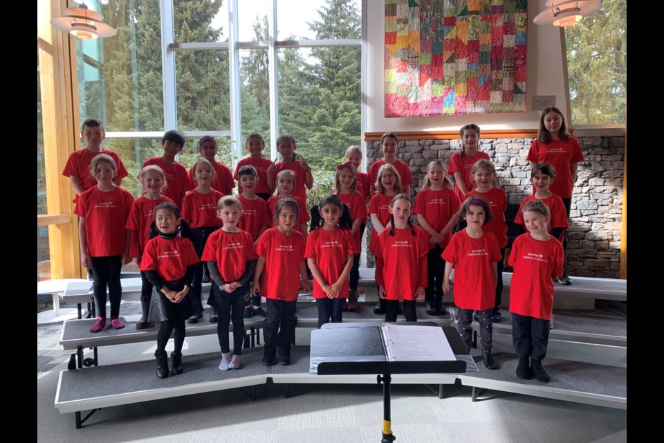 The Whistler Children's Chorus.