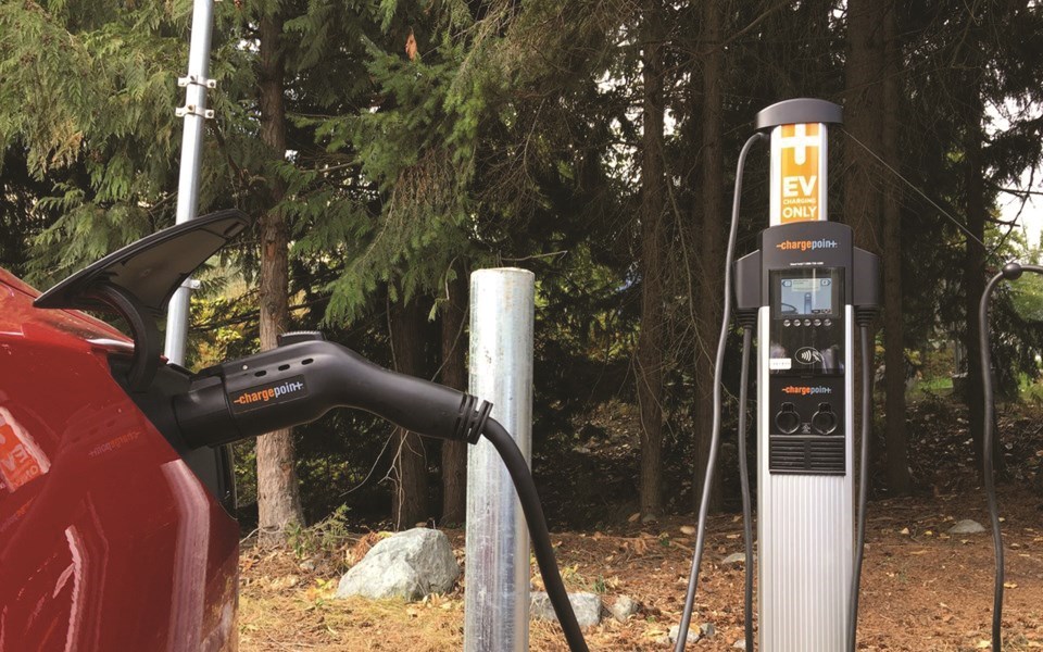 n-council briefs 28.29 ev charger Whistler day lot