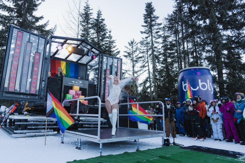 Whistler Pride's 32nd edition ran from Jan. 19 to 26 and included drag performances, comedy, dance nights, a pride ski out and guided ski and snowboarding.