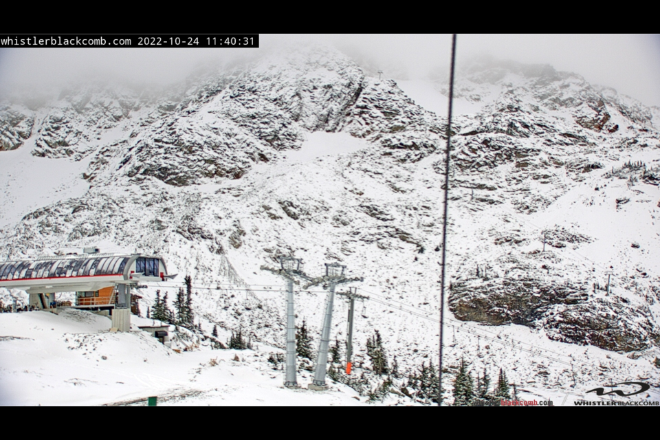 Whistler snowfall clearance