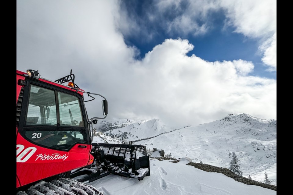 Whistler Blackcomb has received "upwards of 80 cm of new snow in high-alpine terrain" in the past 72 hours, the resort said Oct. 29.