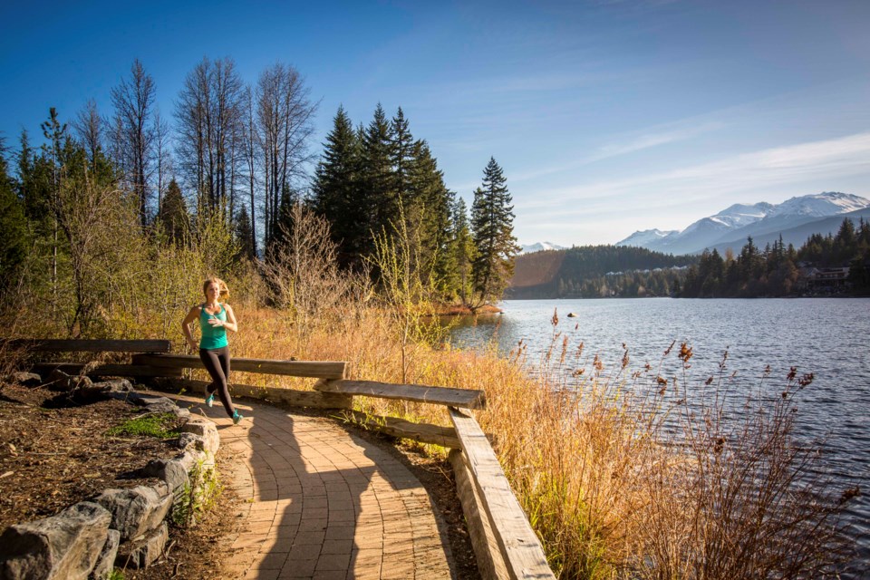 whistlerbclakerunningpath