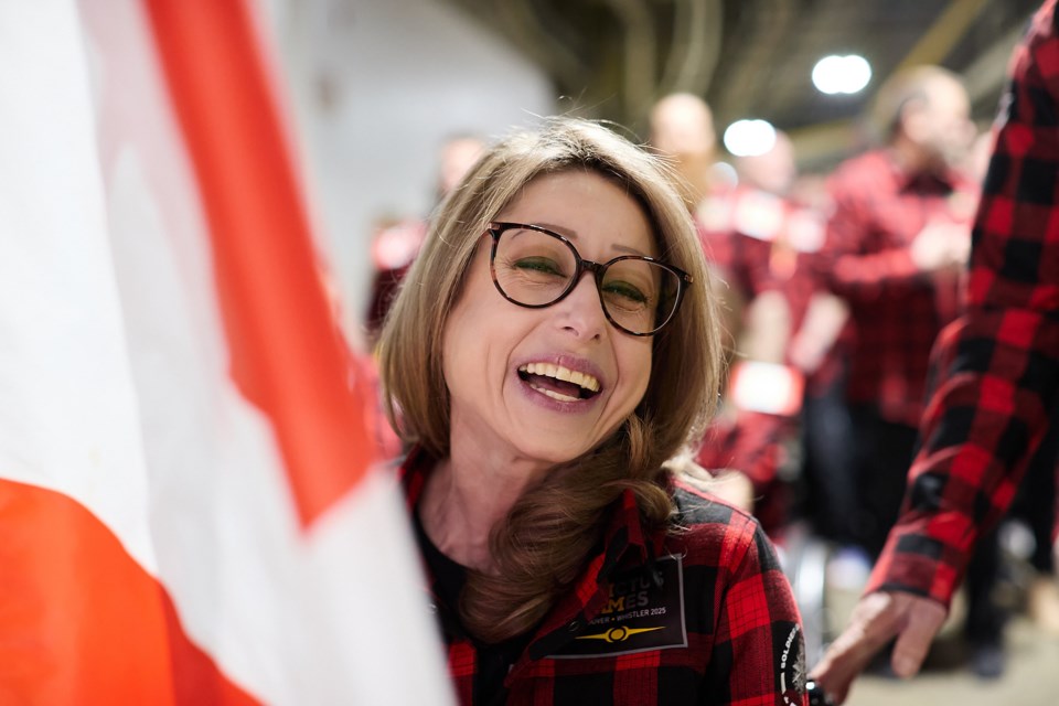 Team Canada member Adria Brochu at the Invictus Games Vancouver Whistler 2025 opening ceremony. 