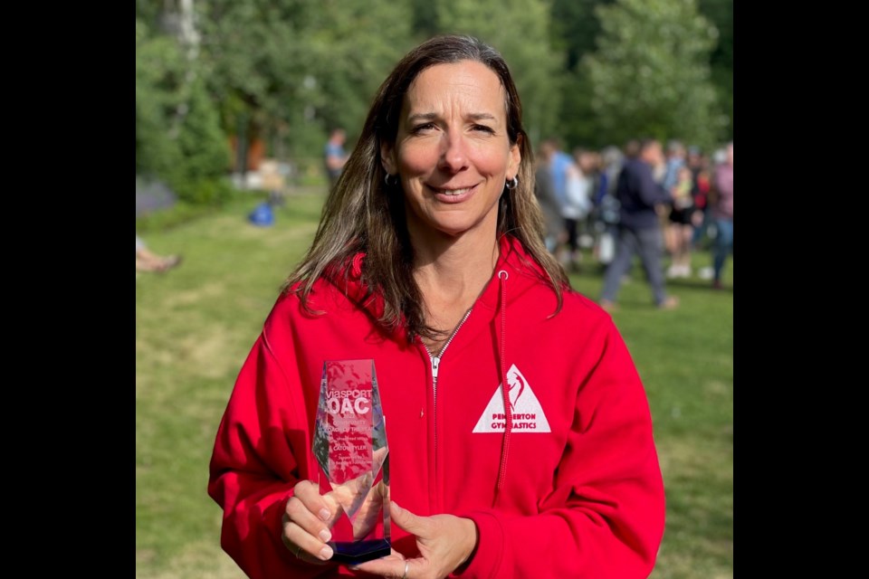 Whistler Gymnastics coach Catou Tyler was named by viaSport as the 2022 Community Coach of the Year.
