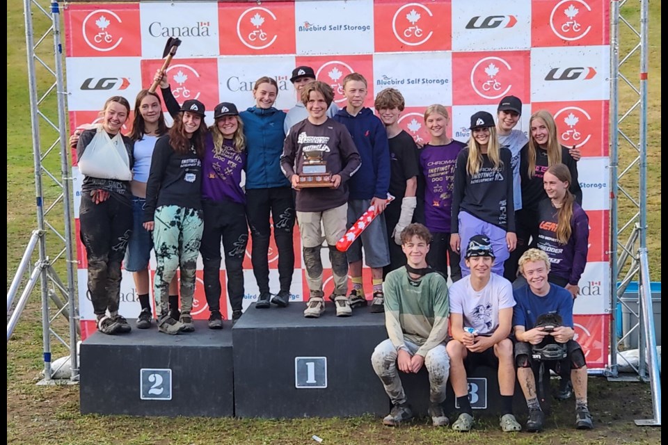 Instinct Development was named Best Team at the 2024 Downhill Nationals in Sun Peaks, B.C. 