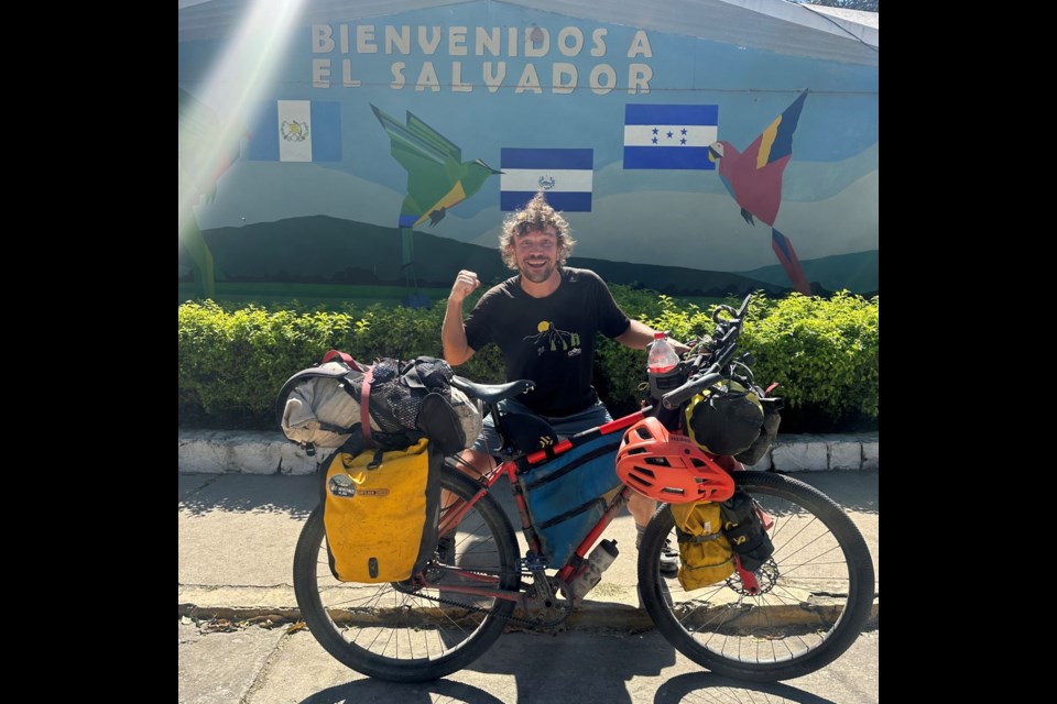 Mark Sky visits El Salvador during his two-year, human-powered "Expedition Squagua."