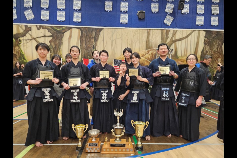 The Whistler Kendo Club won its first senior team gold medal at the 2025 Steveston Kendo Tournament.