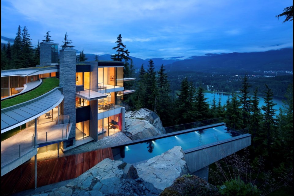 5262 Stonebridge Dr. is one of the most expensive properties not only in Whistler, but the entire B.C. market, with an asking price of $39 million. 