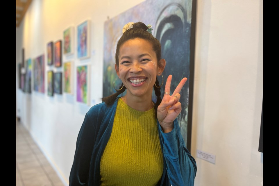 ART OPENING: Visual artist Lisa Hau hosted an opening exhibition called Life in Full Bloom at the Crucible Gallery on October 5. The exhibition will be open until October 26.
