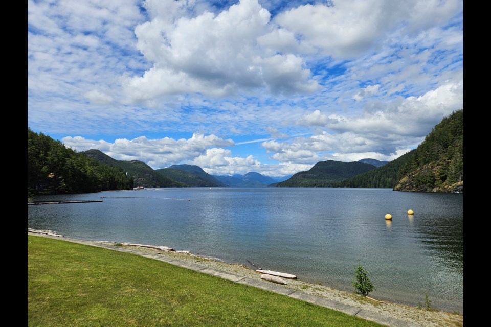 Mowat Bay, Powell Lake.