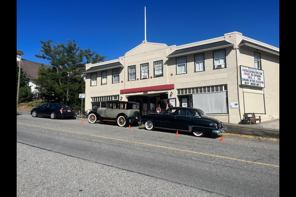 RECENT RENOVATIONS: After six weeks of repairs, restorations and renovations, the Patricia Theatre reopened its doors to the public for a social event and film on Thursday, July 11.
