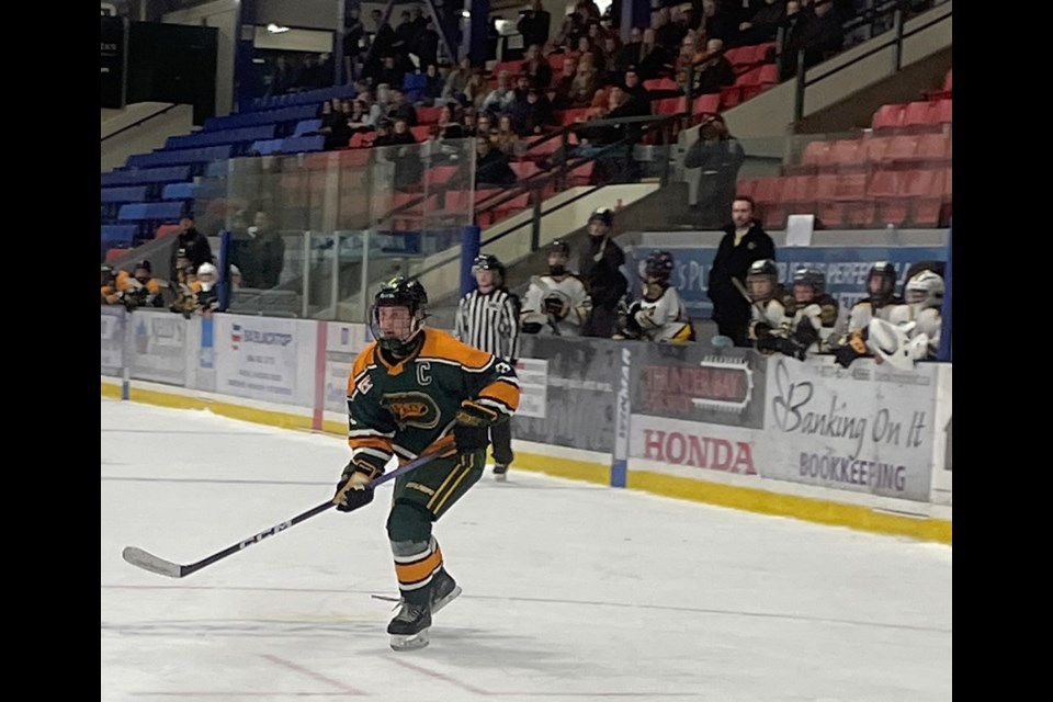 Lucas Gruntman’s five goals led Powell River U15 Kings to a gold medal in a tournament the team hosted last weekend.