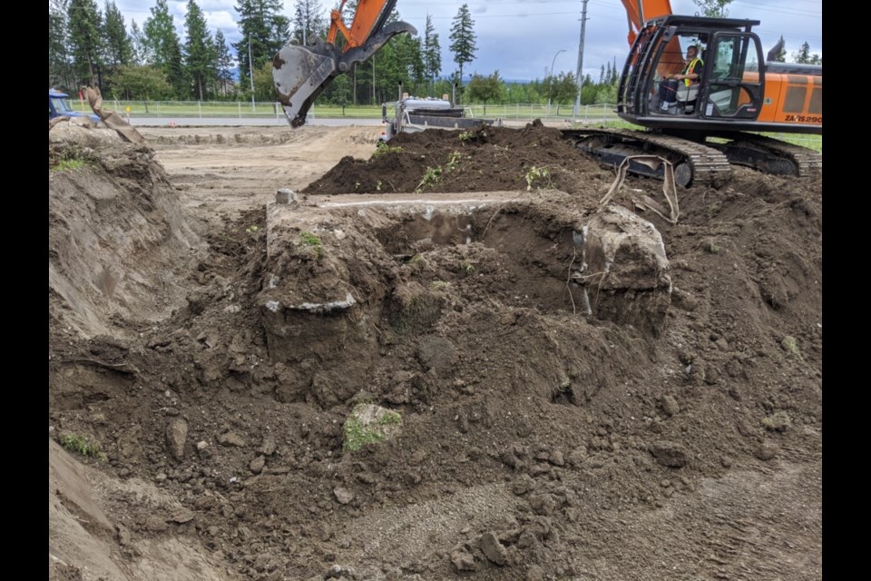 Base of the former 100 Steps Ski Hill in Prince George. (via Brian Fawcett) 