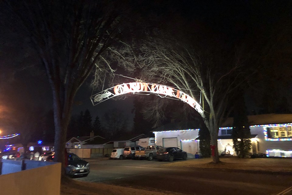 Video We Toured Candy Cane Lane Prince George Prince George Citizen