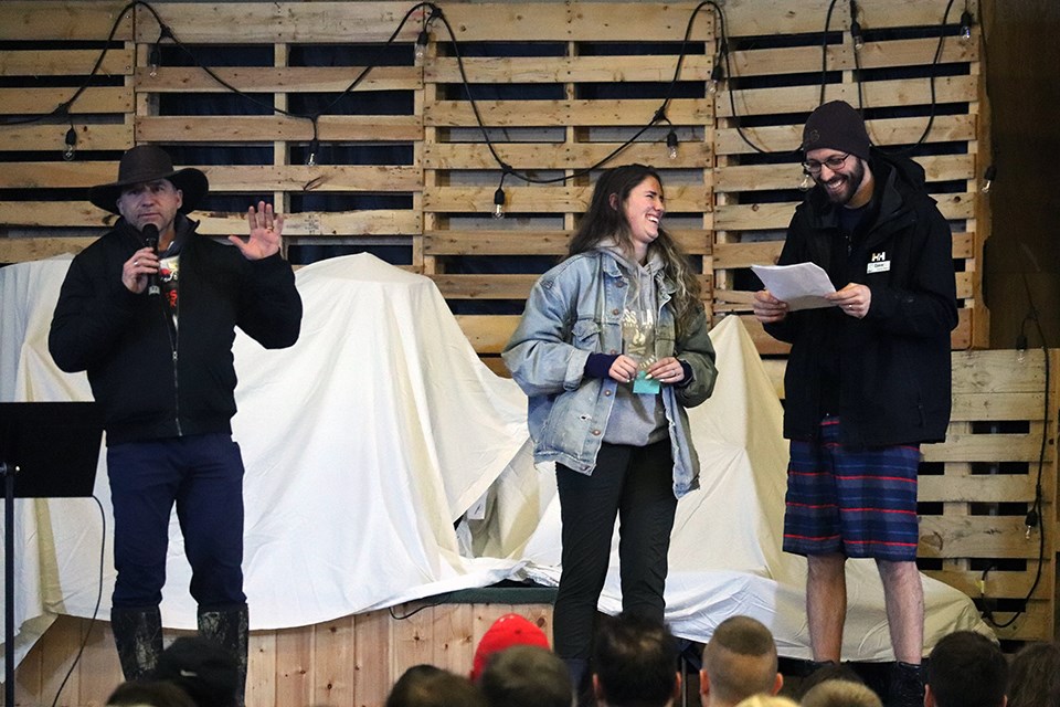 Ness Lake Bible Camp hosts Prince George's annual New Year's Day Polar Bear Dip as all funds raised help send kids to summer camp (via Kyle Balzer)