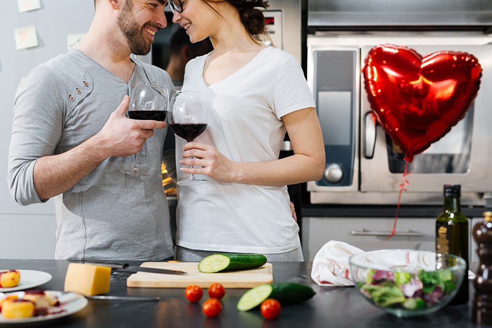 Valentines Day cooking