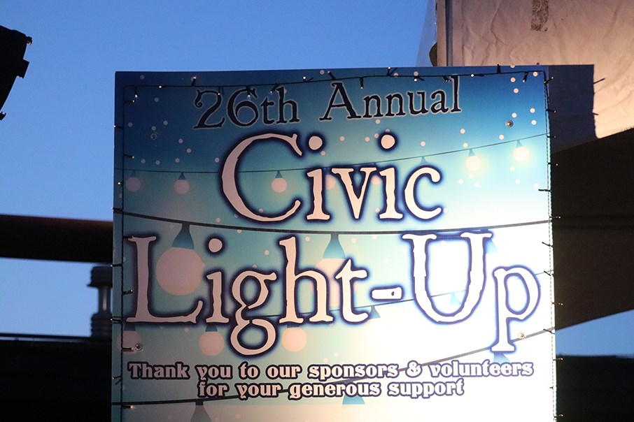 The 26th Annual Civic Light Up took place at Canada Games Place. (via Hanna Petersen)