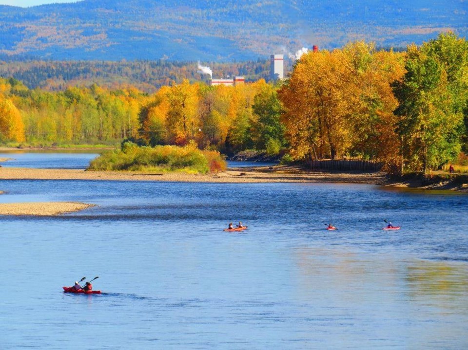 Nechako River three years ago