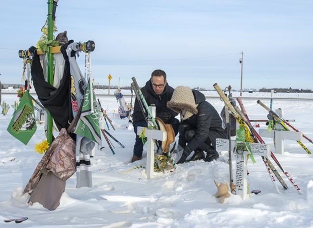 Humboldt Broncos vigil