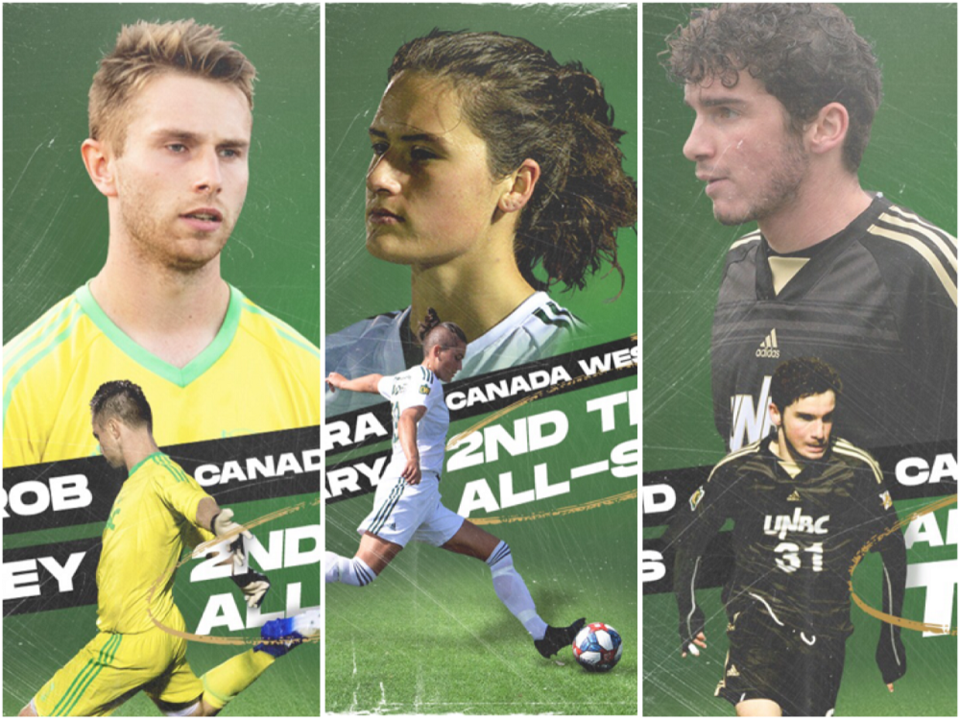 UNBC soccer all-stars 2019