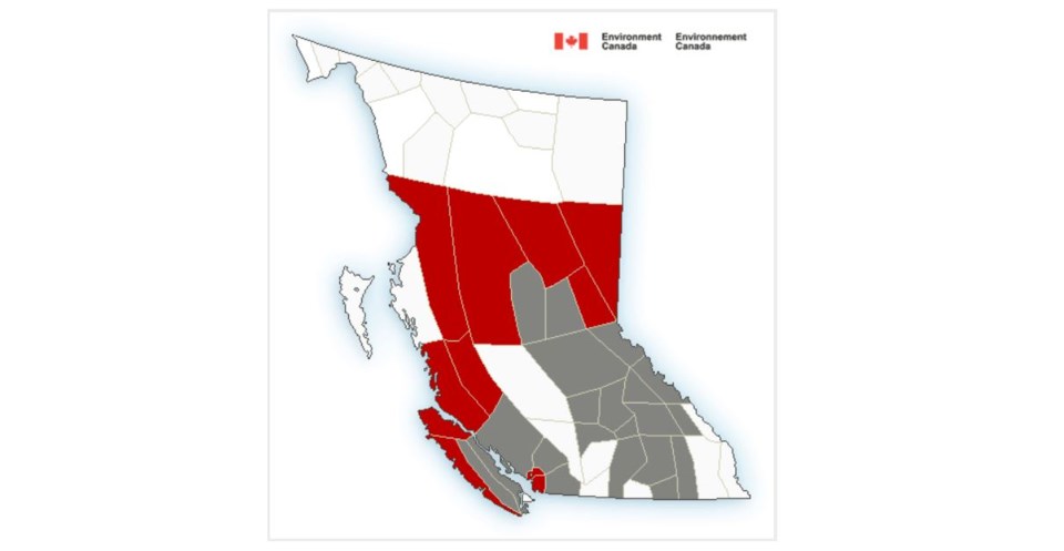 PG snowfall warnings - Jan. 2, 2019