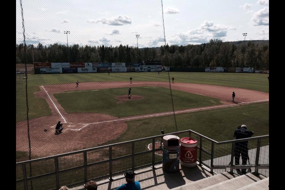 Prince George, B.C.'s Jared Young helps team win in his first Major League  Baseball game