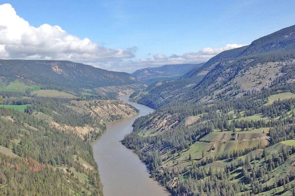 Fraser River west of Williams Lake - Rebecca Dyok