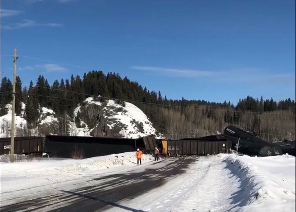 Train derailment - Giscome Elementary March 5, 2020 5