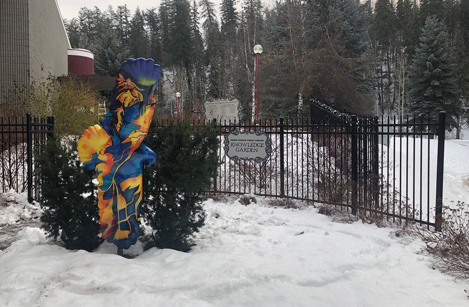 The Knowledge Garden is located beside the Bob Harkins Branch and the Civic Centre. (via Hanna Petersen) 