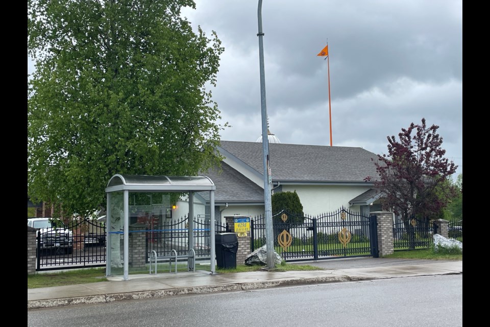 The Guru Nanak Darbar Sikh Society is concerned about the planned move of the bus stop outside their temple from Davis Road to Ospika Blvd. A letter and petition will be presented to council on Monday, May 27, 2024 in Prince George, Ont.