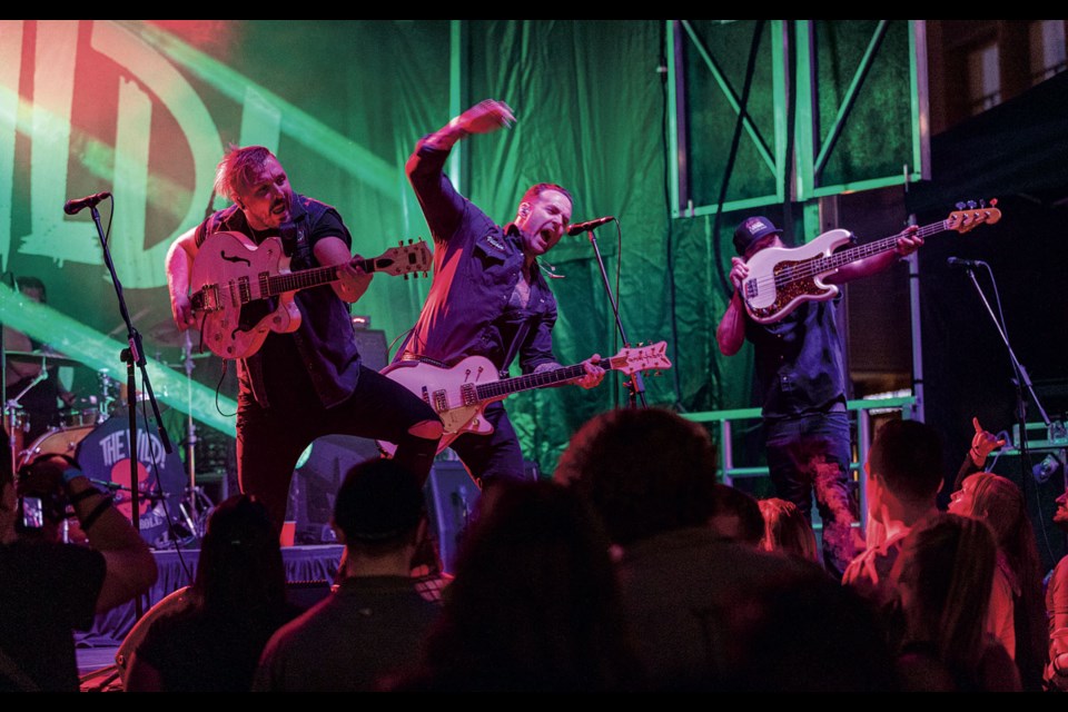 Kelowna's The Wild headline the Crossroads Brewery Summer Street Fest Saturday evening in front of the brewery at the intersection of Fifth Avenue and George Street.