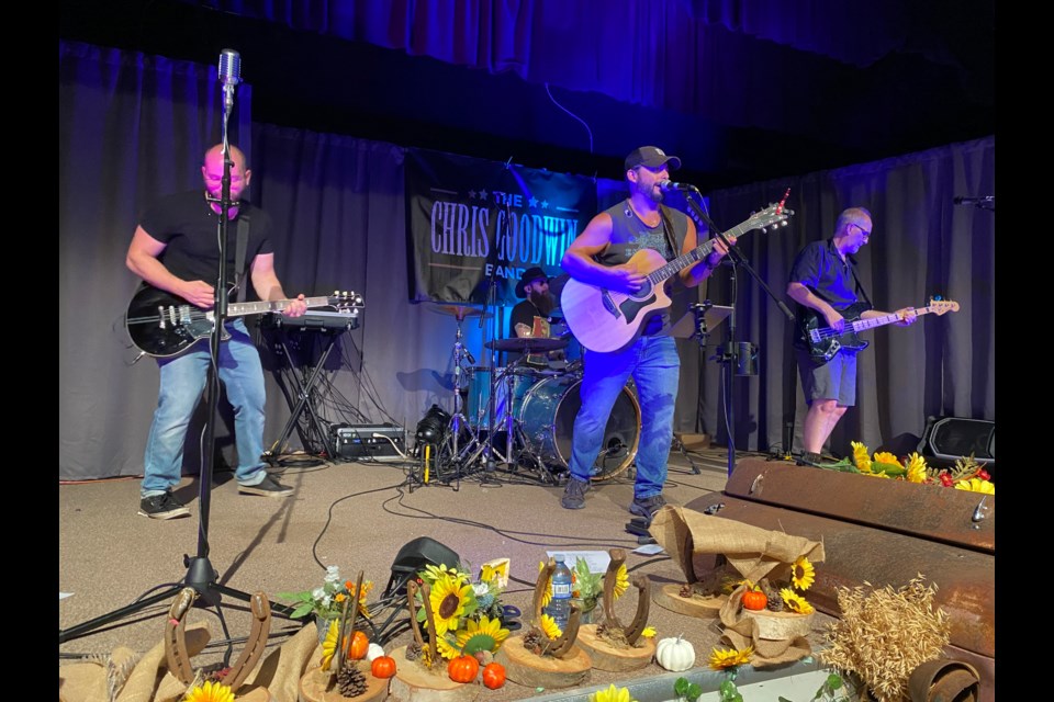 The Chris Goodwin Band headlined the Hixon Fall Fair on Saturday, Aug. 10 in the community south of Prince George.