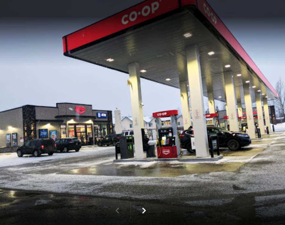 Four Rivers Co-op gas station at Westgate