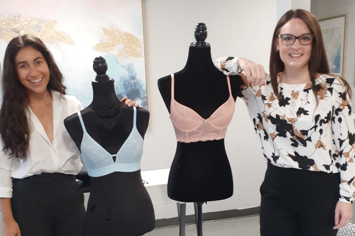 Local lingerie company supports women in need with bra donations