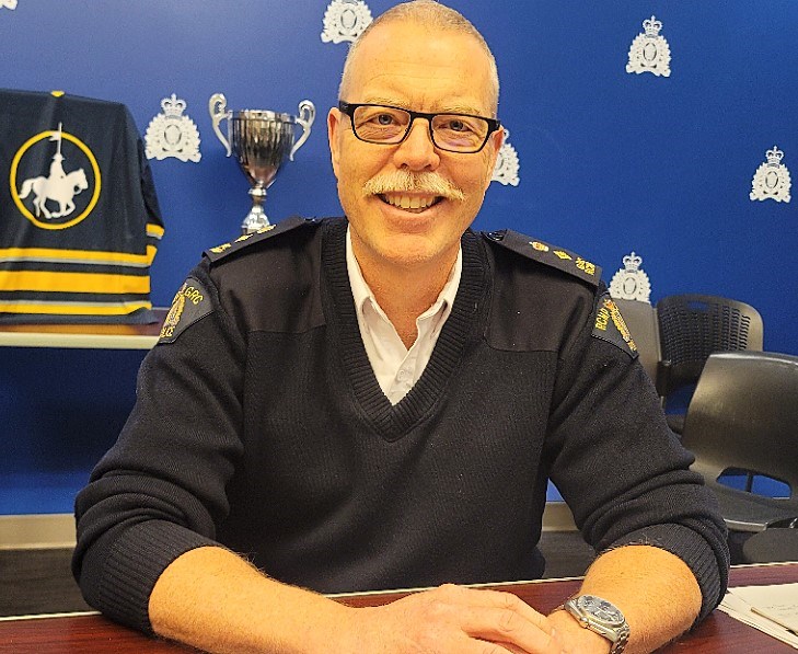 Darin Rappel took over as Prince George RCMP superintendent in October, following the retirement of Shaun Wright.