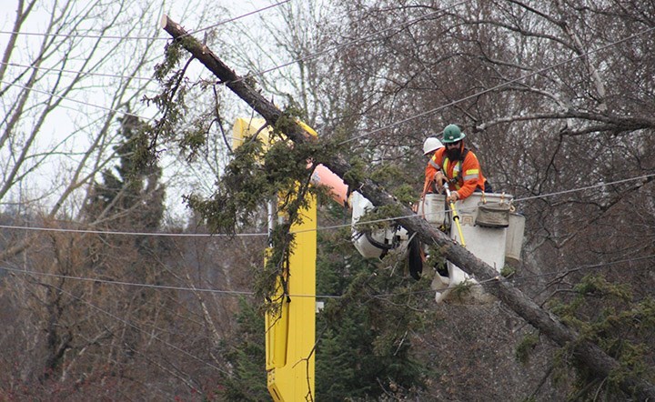 power outage work