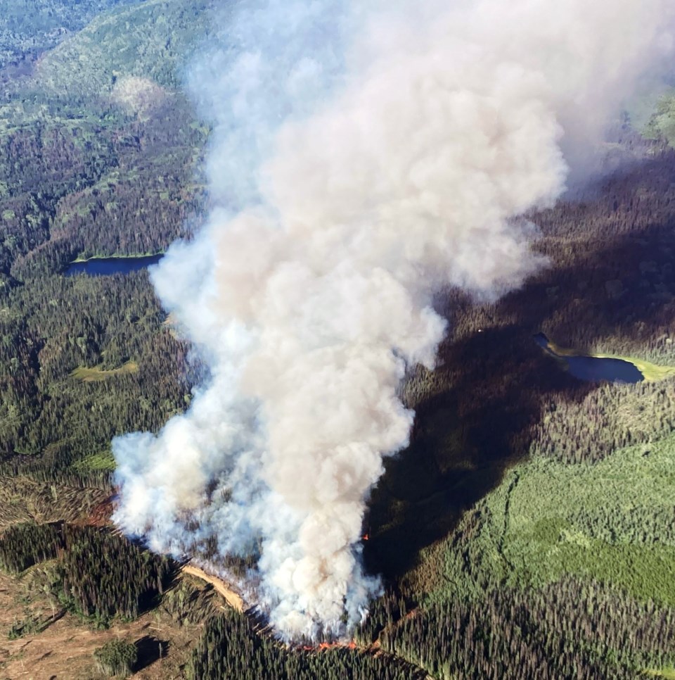 Weedon Creek fire