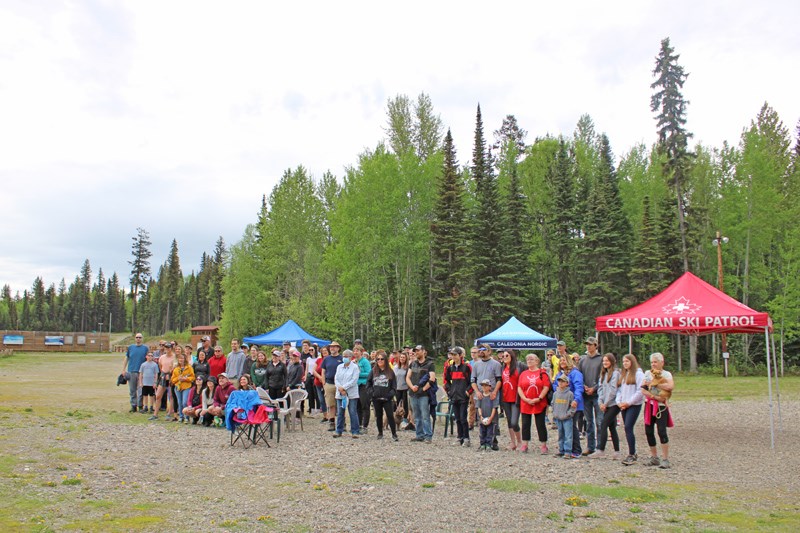 The 2022 Prince George - Vanderhoof Gutsy Walk took place at Caledonia Nordic Ski Club at Otway.  