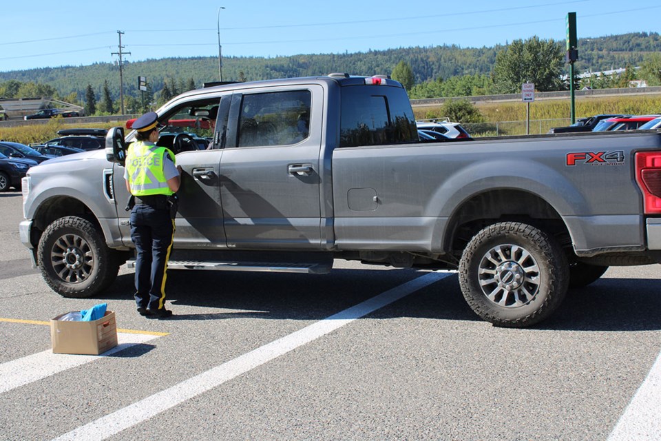 RCMP Postive ticketing at PGSS