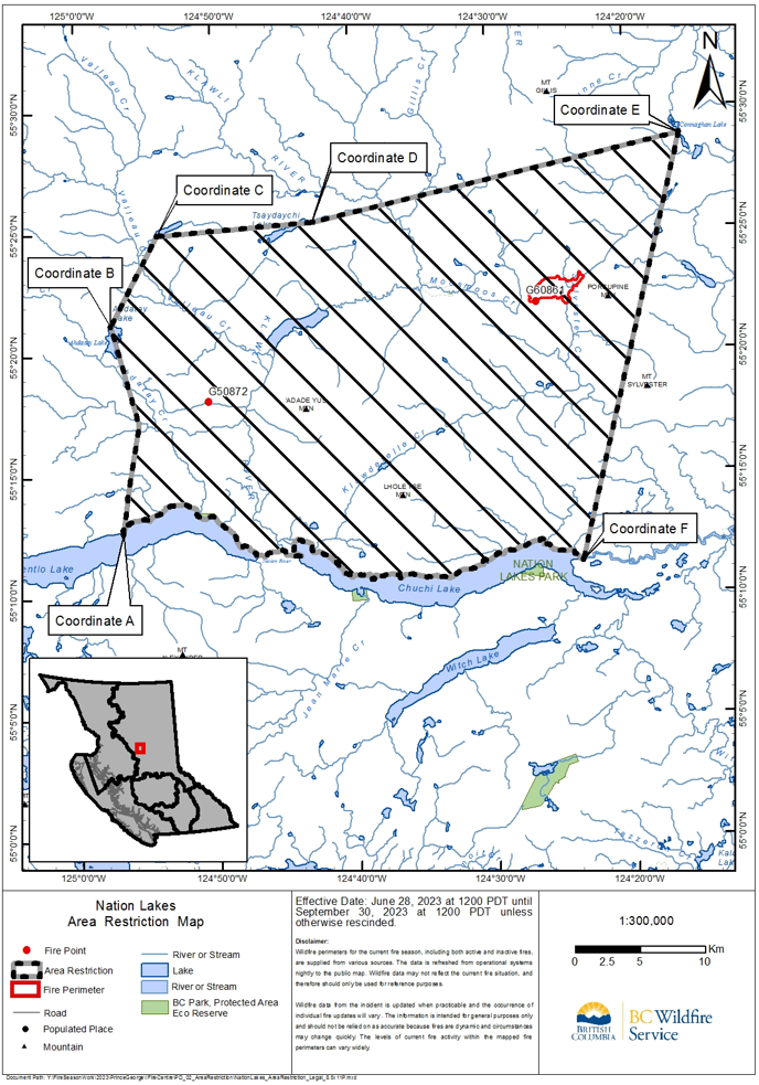 WHat are the fire travel restrictions for Nation Lakes? - Prince George ...