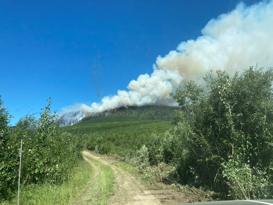 Wildfire Hassler Flats wildfire Aug. 11 2022