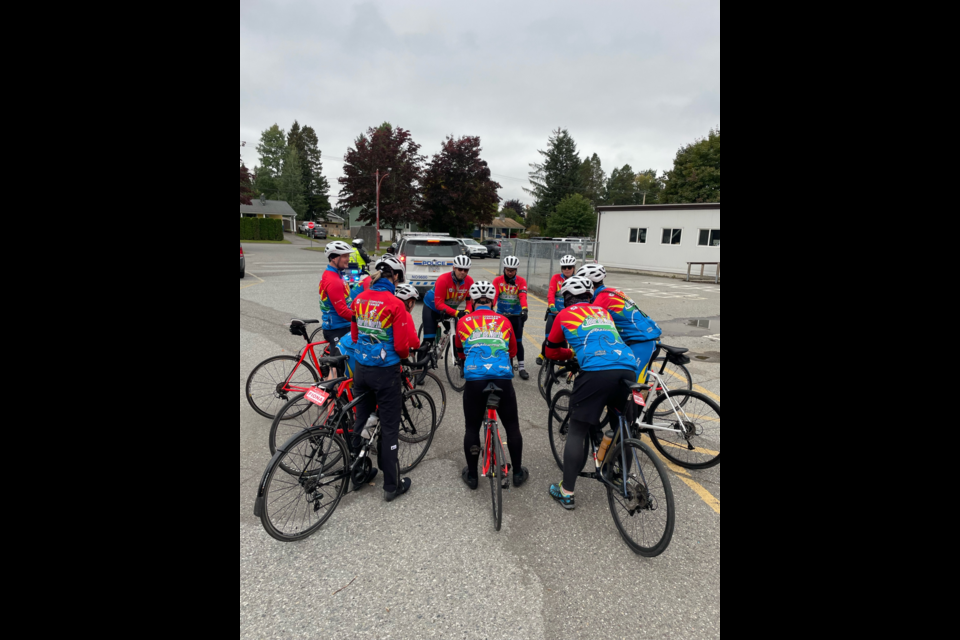 The 2023 Cops For Cancer Tour de North riders completed their Prince George to Prince Rupert ride on Thursday, Sept. 21